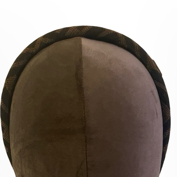 NEW Headband brown/black with gold Logo - Picture 4 of 5